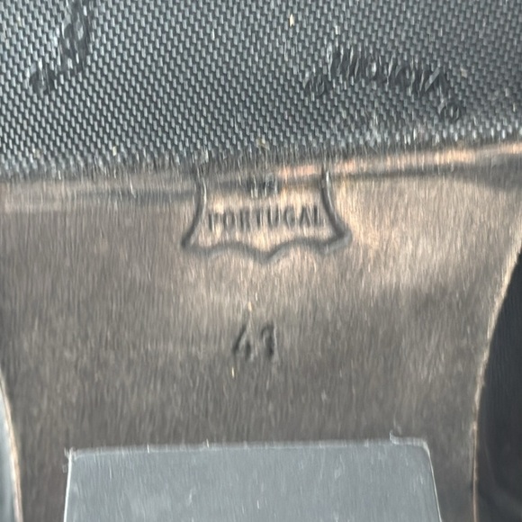 Free People Marquis distressed black leather ankle boot with rear zip block heel - Picture 7 of 10